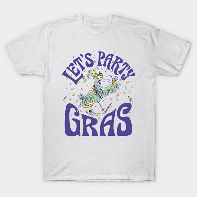 Mardi gras T-Shirt by AntiAntiFlorian